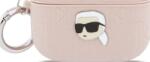Karl Lagerfeld Husă Karl Lagerfeld Monogram Karl Head pentru AirPods Pro 3 roz