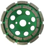 Corax Pro 4508 Kétsoros Beton/Abrazív gyémánt csiszoló tárcsa zöld Ø125x22, 23 mm (4508.125.44)