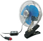 CarCommerce Ventilátor 24V szivargyújtós fém hálós, csipesszel 25cm (10") - CarCommerce