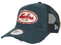 New-Era Baseball sapkák OVAL CANVAS DISTRESS TRUCKER NEW ERA Tengerész Egy méret