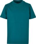 Build Your Brand BY 116 / Gyerek póló vastag pamutból - retró zöld 122-128 (560116ahvud)