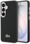 Lacoste Petit Pique Metal Logo Magnetic tok Samsung Galaxy S26+ készülékhez fekete (LCFCMS26MPLAK)