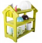 VERK GROUP Edényszárító állvány, 3 szint, nagy (07109)