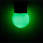 Calex Bec LED Verde E27 1W A60 240V 12lm 20.000h CA032 Becuri (CA032)