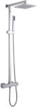 Cerano - Elma fali zuhanyoszlop - termosztátos zuhanycsaptelep - króm