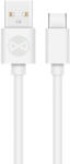 FL 1M C Típusú USB kábel fehér - GSM106364 (GSM106364)