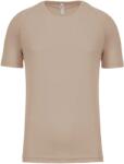 Proact PROACT. PA438 / Férfi rövid ujjú sportpóló - homokszínű XS (20P43812000)