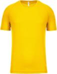 Proact PROACT. PA438 / Férfi rövid ujjú sportpóló - igazi sárga M (20P438a2702)