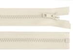 Fashion Műanyag fogú cipzár kabátba, No 5, 5mm, 65cm hosszú, 590315, világosbézs