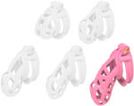 CockLock Contrik Cage Pink XXL - prémium maszturbátor 12 x 3, 6 cm