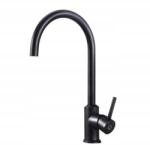 Arizone Forgatható konyhai mosogató csaptelep, fekete (r11)