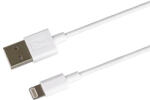PremiumCord Kábel USB 2.0, USB-A - Lightning, M/M, APPLE 8 pin, 2m, fehér (KIPOD32)