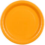  Világos narancssárga papírtányérok, 23 cm, 6 darabos csomag (TPP102-005J)