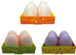 Bartek Candles Gyertya tojás alakú selyemfényű 6 cm x 4, 5 cm, 4 db/csomag
