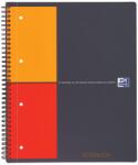 OXFORD Caiet cu spirala A4+, OXFORD International Activebook, 80 file-80g/mp, 4 perf. , coperta PP - mate (OX-100104329)