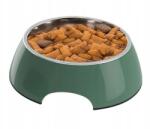 ZOOFARI Kutya- és macskatál 0, 7 l - rozsdamentes acél, zöld szín Zoofari (4052916686171)