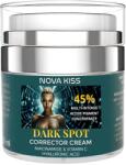 Nova Kiss Crema Corectoare cu 45% Concentrat Activ Multi-Intens pentru Pete Pigmentare cu Niacinamide, Vitamina C si Acid Hialuronic, NOVA KISS Dark Spot, 50 ml