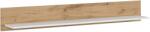 Mobikon Etajera DTD laminat alb stejar wotan Vilgo 150x20x21 cm (0000352388) Raft