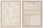 AdTrend Set 2 tablouri 3D canvas abstract 2 x 60 x 80 cm (121207)