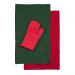 Heinner Set manusa bucatarie 3 piese Craciun Green (HR-3KS-XMASG) - etoc