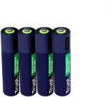 Trust Baterii reincarcabile AAA Trust, incarcate prin USB-C, putere intrare 1.2W, pachet de 4 bucati (TR-25671)