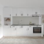 haaus Set Bucatarie Karo V24, Alb, Blat Thermo 28 mm, L 280 cm (918682)