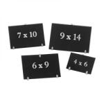 Garibaldi Carton Negru Mat 6x9cm - Pachet De 24 Bucăți