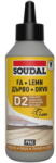 Soudal D2 - супербързо лепило за дърво 0.75л (6248)