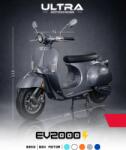 ULTRA Scuter Electric Ultra Motorcross EV2000 2000W, 60V, Baterie 20, 40Ah, Autonomie 30, 90KM, Viteza 45KM H, Sarcina 150KG, Roti 10 Inch (C1152)