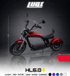 ULTRA Trotineta Electrica LUQI HL6.0 3000W, 60V, Baterie 40Ah, Autonomie 90, 110KM, Viteza 45KM H, Roti 17 Inch, Incarcare Rapida 10A (C1147)