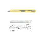 NT Cutter Set Cutter / cutit utilitar mic cu cartus de lame -NT Cutter - 9mm + 10 lame de schimb (A553P+BA-1P)