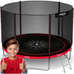 Neo-Sport Trambulin külső hálóval és létrával , 6 láb/183 cm-es - Neo-Sport (NS-06Z241)