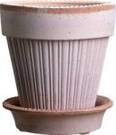 Bergs Potter Ghiveci Simona 12 cm roz cu suport (SR12S)