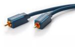 clicktronic Cablu audio-video Profesional 1x RCA tata-tata 2m 75ohm cupru AWG23 aurit Clicktronic (70445) - drumix