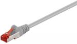 Goobay Cablu CAT6 PiMF SFTP 15m 2x RJ45cupru ecranat gri Goobay (50892) - drumix