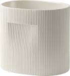 Muuto Mască de ghiveci Ridge 24 cm albă (RIDPLA24A02)