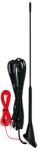 4CARS Antena auto cu amplificare 40cm Golf fixa cu talpa ovala 4CARS (93220) - drumix