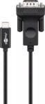 Goobay Cablu USB Type C la VGA tata-tata 1.8m GOOBAY (79293) - drumix