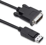 Qoltec Cablu DisplayPort la DVI-D (24+1) 1.8m negru 50364 QOLTEC (50364-QOLTEC) - drumix