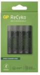 GP Incarcator rapid USB AA/AAA NIMH R3/R6 GPM451-2B1 (GPM451-2B1) - drumix Incarcator baterii