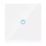 V-TAC Intrerupator Smart SIMPLU din sticla cu Touch alb V-TAC (SKU-8417)