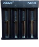 XTAR Incarcator acumulatori 1.5V 3.6V 3.7V Li-Ion /1.2V Ni-MH /3.2V LiFePO4 4x sloturi pentru incarcare MX4 KT XTAR (636) (MX4 KT) - drumix Incarcator baterii