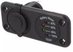 SCI Voltmetru si bricheta auto 7-33VDC SCI A13-142A254PD-BB3 (A13-142A254PD-BB3) - drumix
