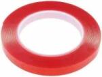 AFTC Banda dublu-adeziva acrilica transparenta de fixare latime 12mm lungime 5m grosime 0.5mm exterior-interior 100C AFTC 5305 (AFTC-5305-12MM-5M) - drumix