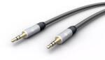 Goobay Cablu audio jack stereo 3.5 mm tata - 3.5 mm tata dublu ecranat 3m Goobay Plus (79126) - drumix