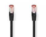 Nedis Cablu de retea Cat6 SFTP RJ45 tata - RJ45 tata 5m negru Nedis (CCGP85221BK50) - drumix