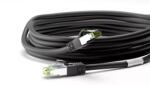 Goobay Cablu patchcord Cat8.1 SFTP 1m PiMF 2000MHz RJ45 cupru negru Goobay (66721) - drumix