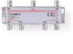Nedis Splitter distribuitor semnal TV Nedis 6 cai 5-1000Mhz 10dB Max (SSPL600ME) - drumix
