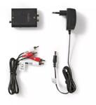 Nedis Convertor digital audio stereo RCA TOSLINK mama optic +RCA SPDIF mama - 2x RCA mama Nedis (ACON2504AT)