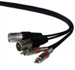 ibiza Cablu 2x RCA la 2x XLR 3m ibiza (CM3RX-2) - drumix